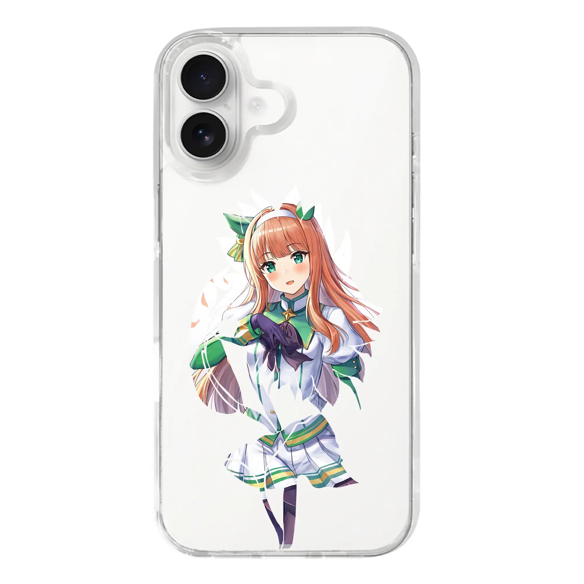 ウマ娘 プリティーダービー グッズ サイレンススズカ - iPhone 17シリーズ 透明スマホケース – 薄型・耐衝撃・精密フィット保護カバー